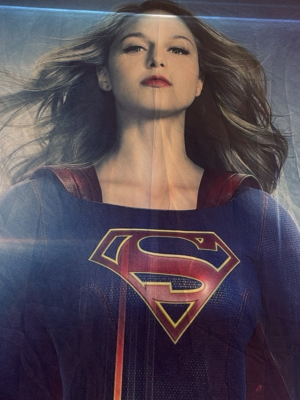Supergirl tapestry 58 x 52 inches